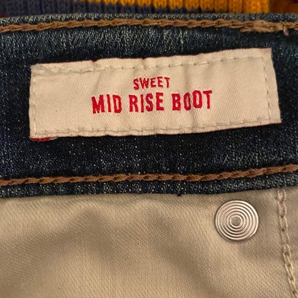 Lucky Brand Dark Blue Flare Jeans - Picture 5 of 6